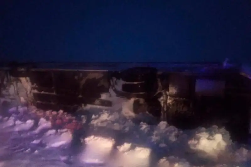 Автобус с гражданами Таджикистана перевернулся в Актюбинской области