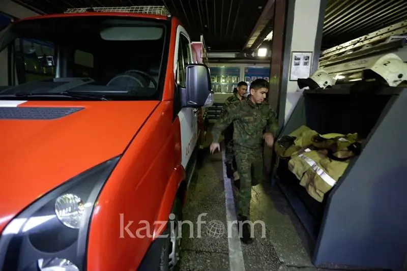 Число пожаров растет в Северном Казахстане