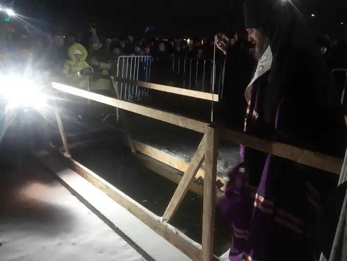 Как празднуют Крещение в Кокшетау