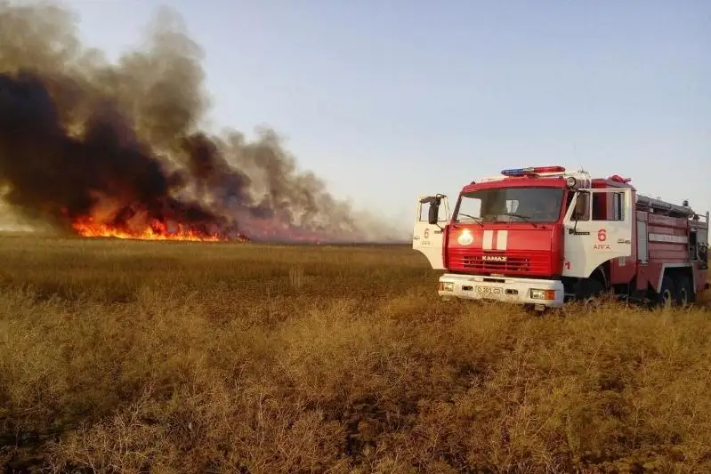 Жаркое лето: дополнительные пожарные посты откроют в Карагандинской области