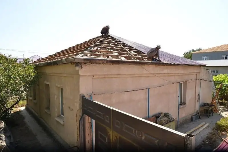 2428 домов восстановили в Арыси