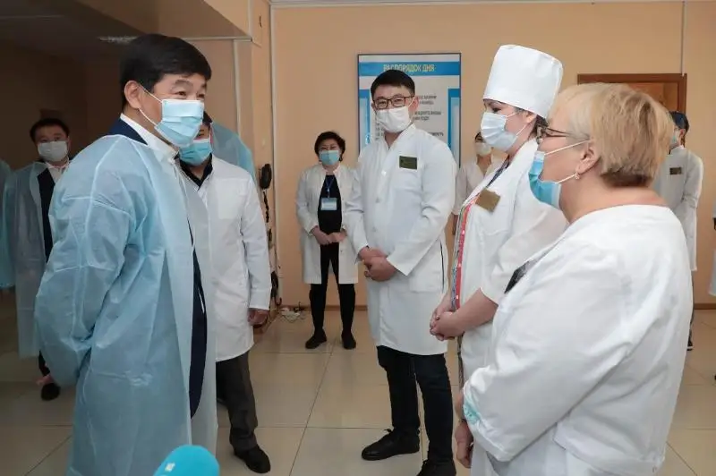 Бауыржан Байбек находится с рабочей поездкой в Аркалыке