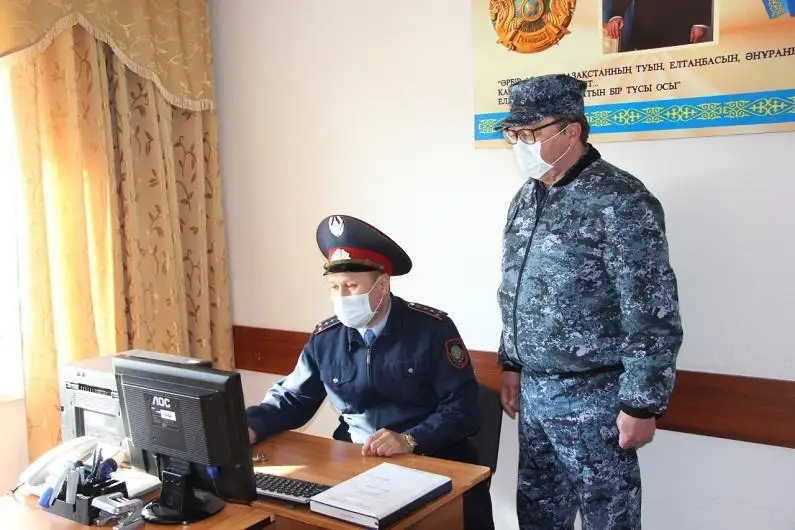 Что необходимо участковым города Аркалыка: вопрос изучал глава областного ДП