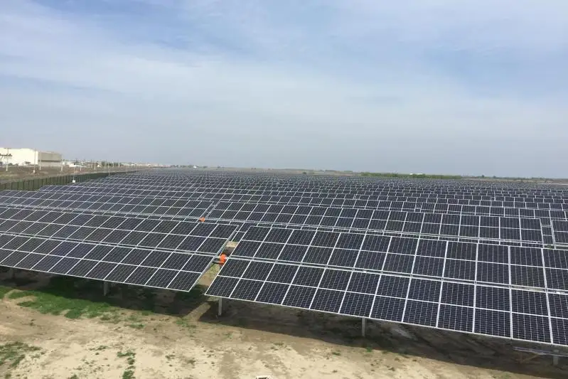 Солнечную электростанцию «Жетысай» запустили в Туркестанской области