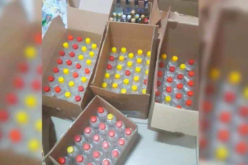 Нелегальную алкогольную продукцию выявили в Кокшетау