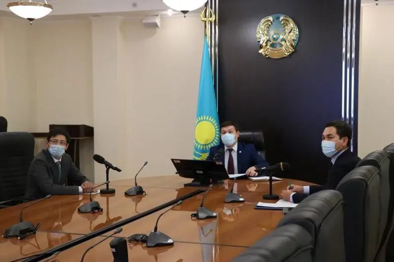 Состоялось онлайн-заседание Координационного совета по развитию молодежных организаций при МИОР РК