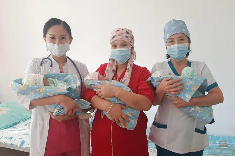 23-летняя жительница Туркестанской области стала мамой 6 детей