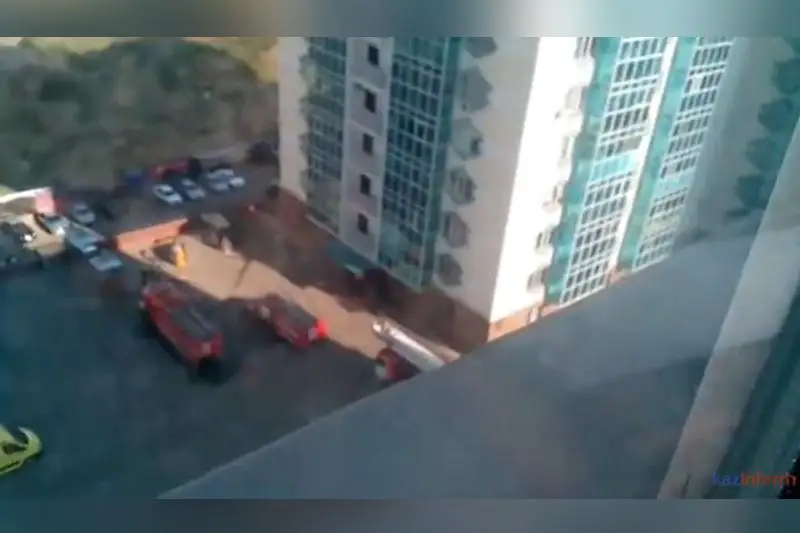 На 20 этаже столичной высотки произошло возгорание