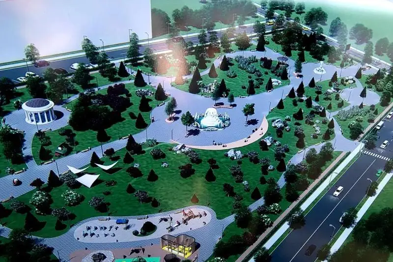 Внушительных размеров сквер будет разбит в Петропавловске