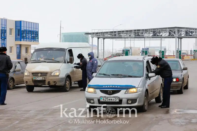 МВД напоминает, что с полуночи в карантинных городах будут максимально ограничены въезды и выезды