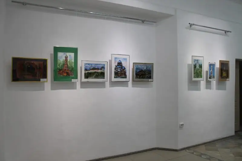 Храмы и места силы - выставка картин проходит в Актобе