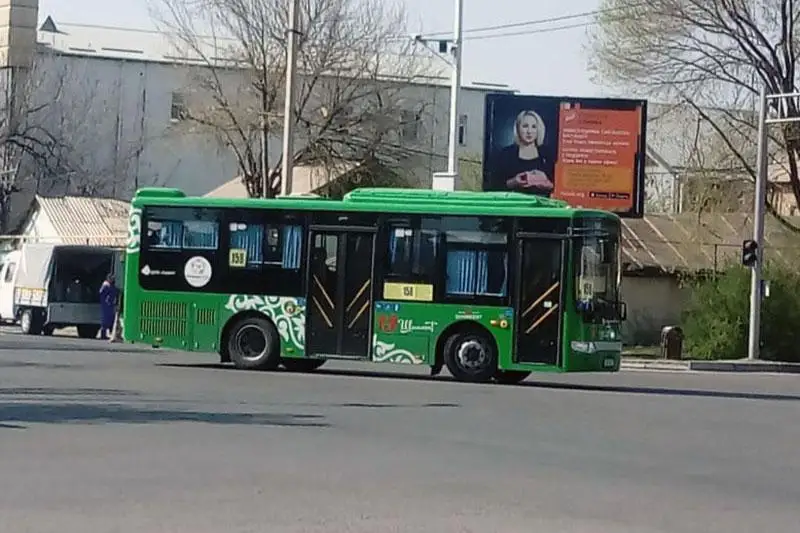 Движение общественного транспорта  в Шымкенте ограничат