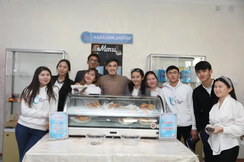 «Магазин честности» открыли при таразском вузе