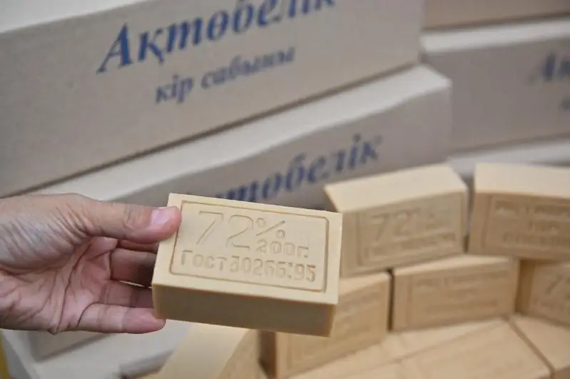 Производство хозяйственного мыла из отработанного масла запустили в Актобе