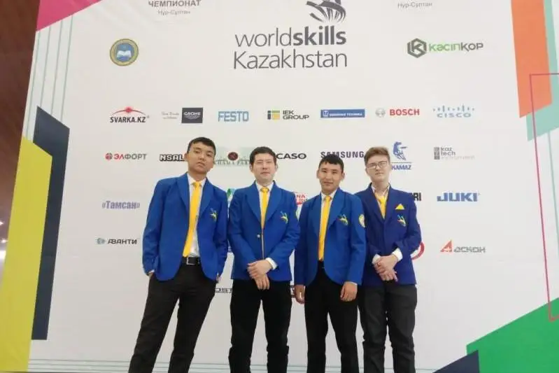 Студенты Туркестанской области завоевали 4 медали чемпионата Worldskills 2019