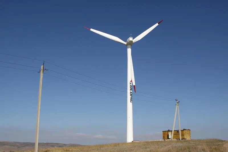 Силу ветра используют в строящейся в Жамбылской области Жанатасской ВЭС