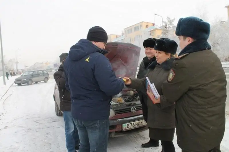 Спасатели проверили готовность павлодарцев прийти на помощь автовладельцам