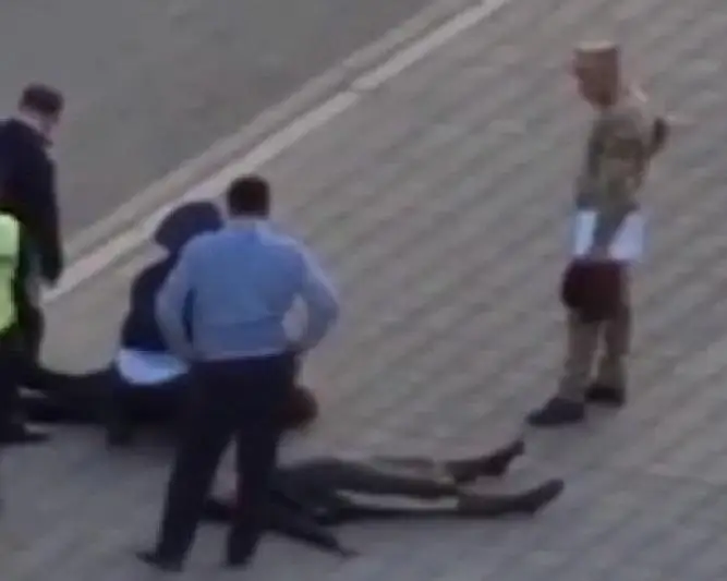 Видео с задержанием нарушителя режима ЧП прокомментировали в столичном департаменте полиции