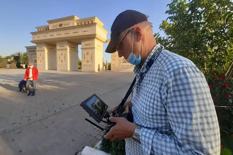 Известный американский фотограф снял Шымкент с высоты птичьего полета