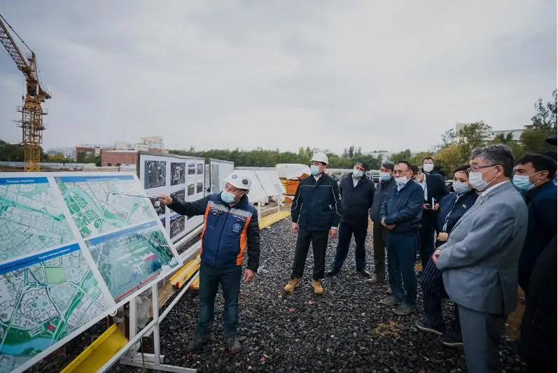 Ливневые канализации и очистные сооружения строят в Нур-Султане