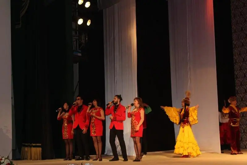 Республиканский фестиваль национальных театров проходит в Костанае