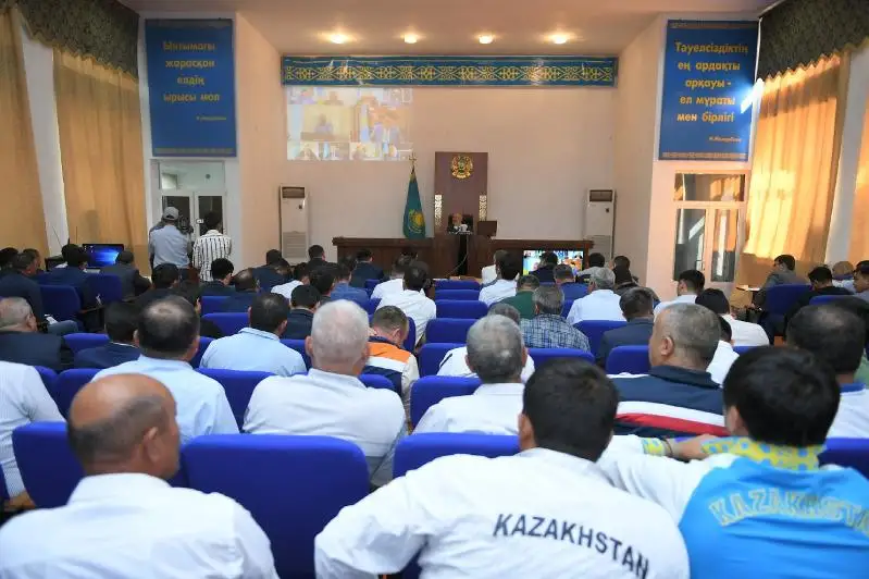 Жителям Туркестанской области разъяснили Послание Президента РК