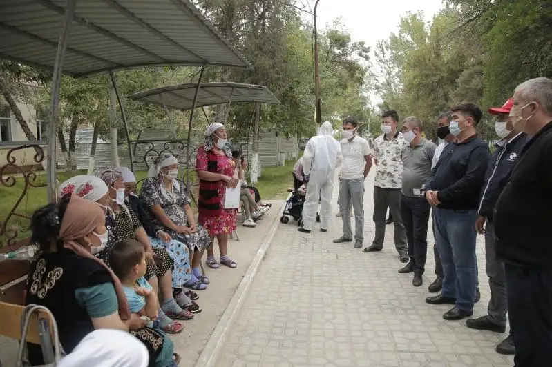 Журналисты Туркестанской области прибыли в Мактаарал для оказания помощи пострадавшим жителям