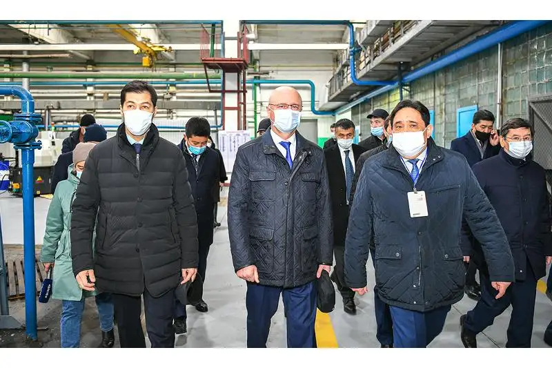 Роман Скляр проинспектировал ряд индустриальных объектов  в ЗКО