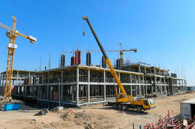 В Туркестане ведется строительство 28 объектов