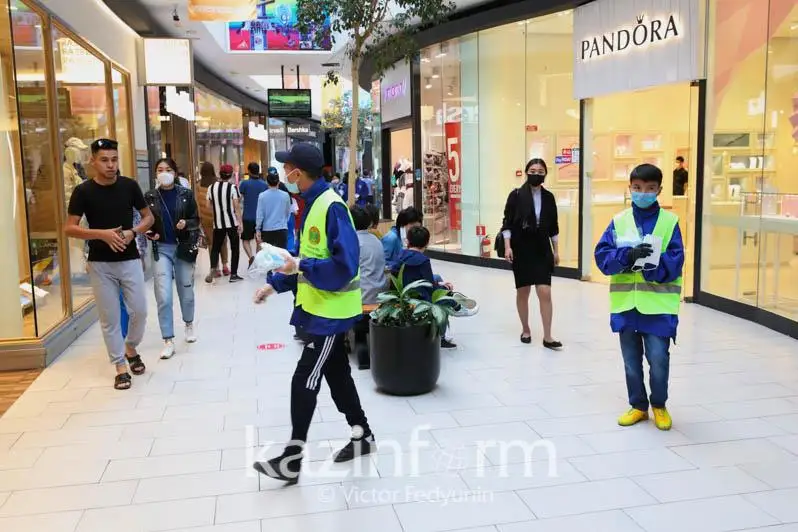 Как соблюдается санитарный режим в открывшихся ТРЦ столицы