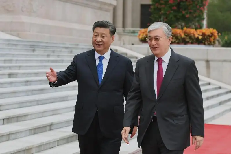 Касым-Жомарт Токаев встретился с Си Цзиньпином