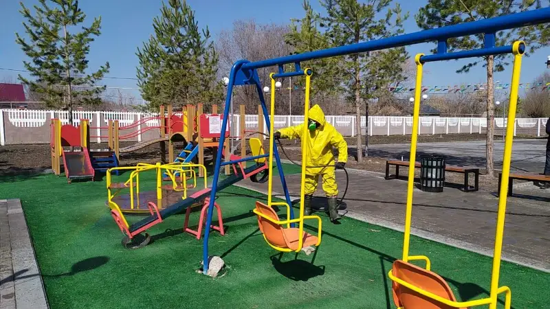 Как проводят дезинфекцию в Алматинской области