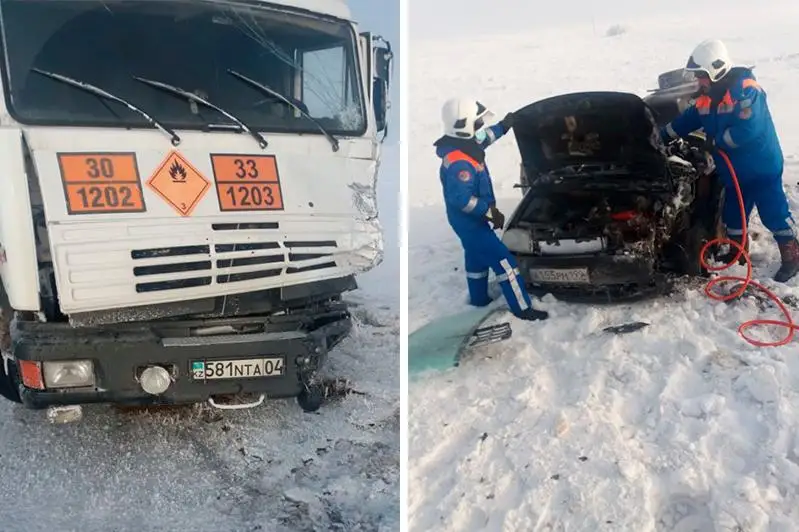 Четыре человека погибли в ДТП на трассе «Самара – Шымкент»