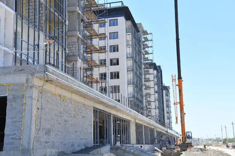 Около 1500 квартир сдали в эксплуатацию в Шымкенте с начала года