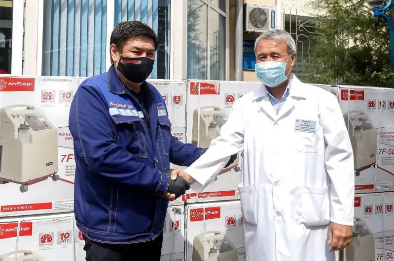 Благотворительная деятельность АНК Жамбылской области во время борьбы с коронавирусом