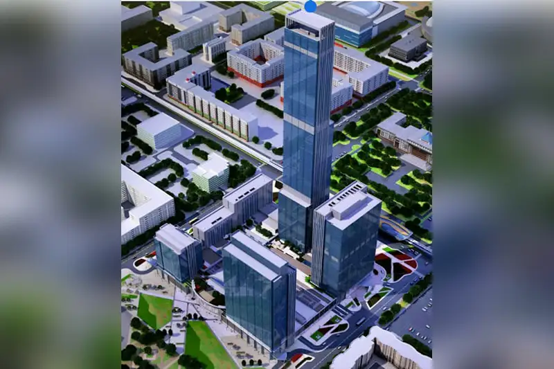 «Abu Dhabi Plaza» планируют сдать в конце года