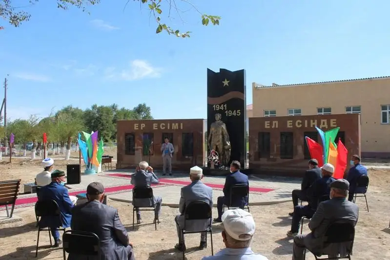 Мемориал Победы открыли в Туркестанской области