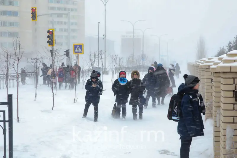 Занятия для учащихся 0-4 классов первой смены отменили в Нур-Султане