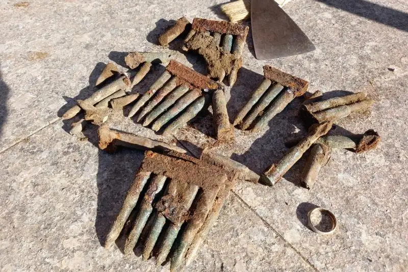 Патроны времен гражданской войны найдены в центре Семея