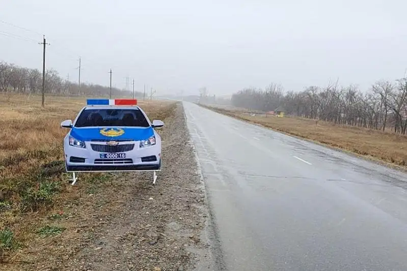 На дорогах ВКО вновь появились полицейские машины-муляжи