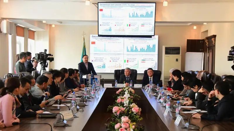 В Алматы рассмотрены меры по недопущению завоза и распространения COVID-2019