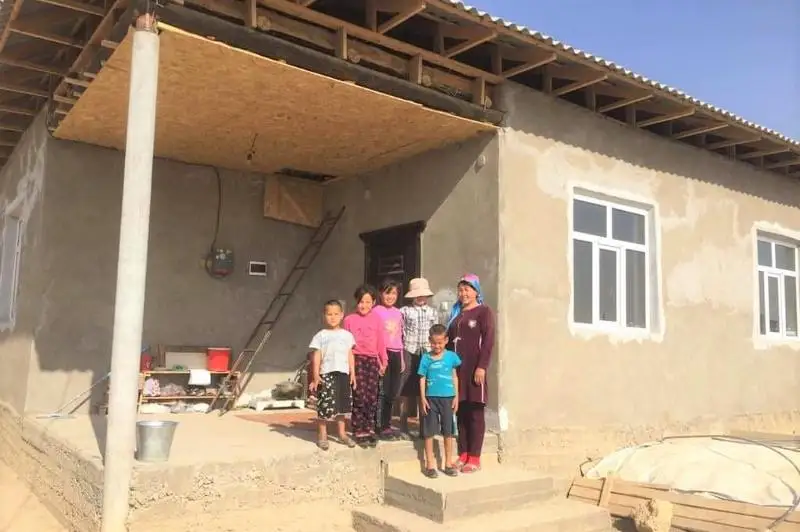 Мама восьмерых детей получила дом в Туркестанской области