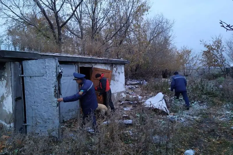 В заброшенном доме обнаружили пропавших детей карагандинские поисковики