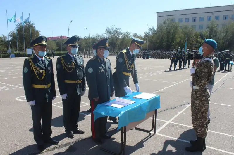 Пополнение Десантно-штурмовых войск РК приняло присягу