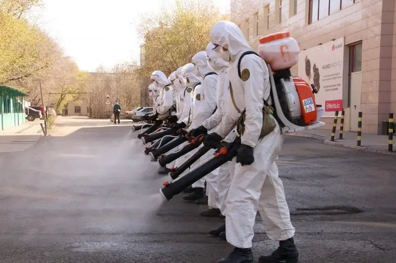 В Алматы 20-21 июня планируется масштабная дезинфекция