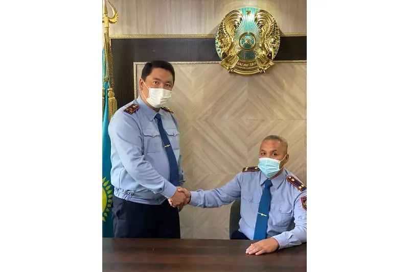 Новых начальников территориальных отделов полиции назначили в Караганде