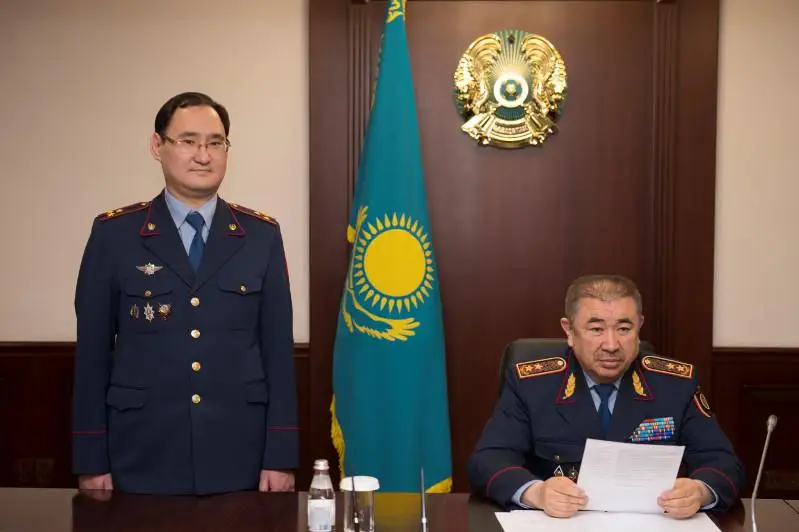 Назначен начальник Следственного департамента МВД РК