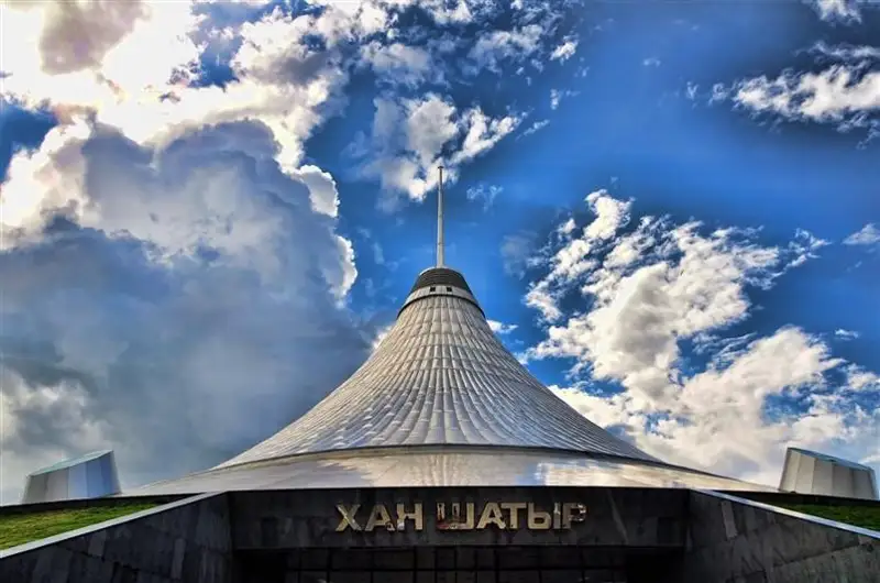 Задымление произошло в столичном «Хан Шатыре»