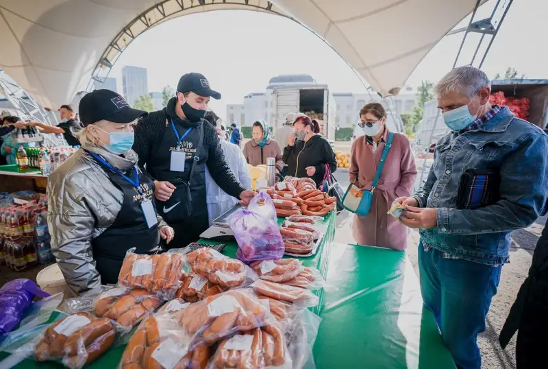 540 тонн продуктов привезут в столицу кызылординские и актюбинские фермеры