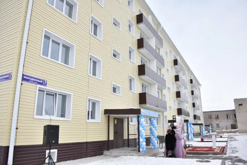 60 семей стали новоселами в райцентре Акмолинской области